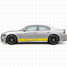 5.7L H/O Outline Stripes Side Vinyl Decal Sticker for Dodge Charger 2015-2026_5