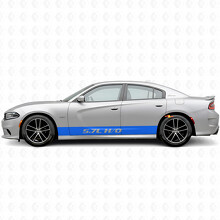5.7L H/O Straight Stripes Side Vinyl Decal Sticker for Dodge Charger 2015-2026_2