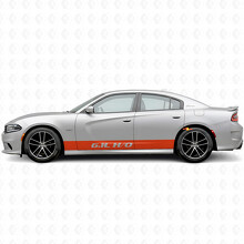 6.1L H/O Straight Stripes Side Vinyl Decal Sticker for Dodge Charger 2015-2026_4