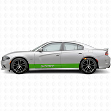 Sport Straight Stripes Side Vinyl Decal Sticker for Dodge Charger 2015-2026_3