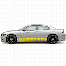 Block Style Stripes Side Vinyl Decal Sticker for Dodge Charger 2015-2026_5