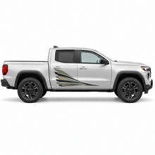 Kestrel Wake Swept Blades Side Door Vinyl Decal Sticker for GMC Canyon_2