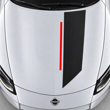 Offset Track Panel Hood Vinyl Decal Sticker for Nissan Z 2023_2