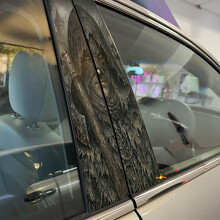 Executioner Face Door Pillar Vinyl Decal Sticker_2