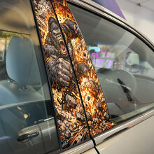 Mad Gorilla Door Pillar Vinyl Decal Sticker_2