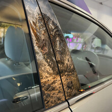 Raging Rhino Door Pillar Vinyl Decal Sticker_2