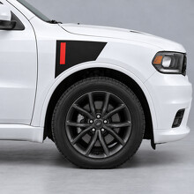 Arch Crown Front Fender Vinyl Decal Sticker for Dodge Durango_2
