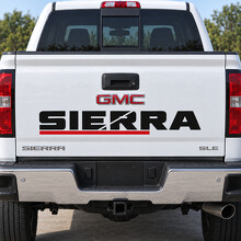 Inline Crosscut Tailgate Vinyl Decal Sticker for GMC Sierra_2