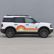 Sunset Disc Big Bend Side Vinyl Decal Sticker for Ford Bronco Sport 2024_2