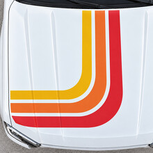 Retro Fan LARIAT Hood Vinyl Decal Sticker for Ford Ranger 2024_2