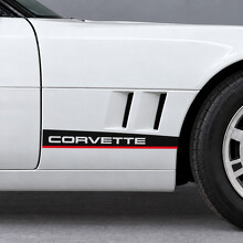Gill Underline Fender Vinyl Decal Sticker for Chevrolet Corvette C4 1984_2