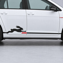 Rabbit Leap Side Vinyl Decal Sticker for Volkswagen Golf GTI 2019_2