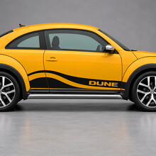 Dune Sand Channel Side Vinyl Decal Sticker for Volkswagen Beetle 2016_2
