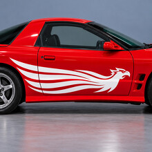 Phoenix Flight Side Vinyl Decal Sticker for Pontiac Firebird 2002_2