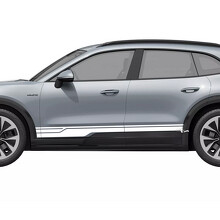 Sport Style Stripes Rocker Panel Vinyl Decal Sticker for Porsche Cayenne Electric_2