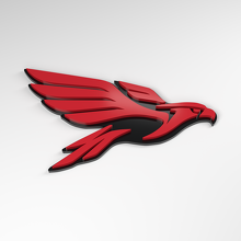 Falcon Swept Wing 3D Acrylic Badge_3