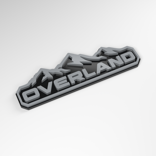Overland Horizon 3D Acrylic Badge