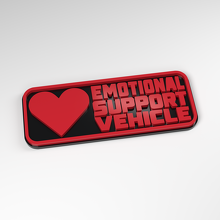 Emotional Support Vehicle 3D Acrylic Badge_3