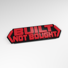 Built Not Bought Workshop 3D Acrylic Badge_3