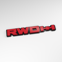 RWD 3D Acrylic Car Badge_3