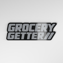 Grocery Getter 3D Acrylic Car Badge_4