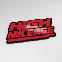 High Mileage 3D Acrylic Car Badge_3