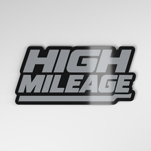 High Mileage 3D Acrylic Car Badge_4