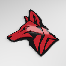 Coyote 3D Acrylic Car Badge_3