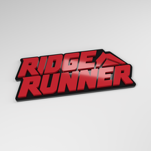Ridge Runner 3D Acrylic Car Badge_3