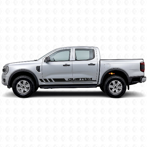 Custom Side Stripe Vinyl Decal for Musclecar Truck 2017