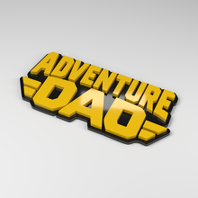 Adventure Dad 3D Acrylic Car Badge_2
