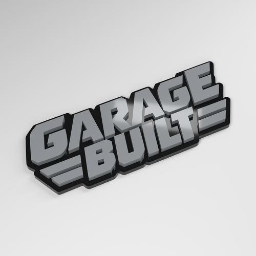Garage Built 3D Acrylic Car Badge