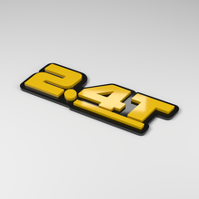 2.4T 3D Acrylic Car Badge_2
