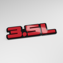 3.5L 3D Acrylic Car Badge_3