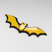 Bat 3D Acrylic Car Badge_2
