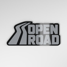 Open Road 3D Acrylic Car Badge_4