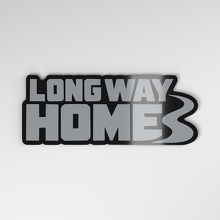 Long Way Home 3D Acrylic Car Badge_4
