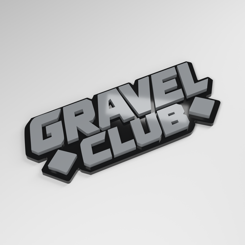 Gravel Club 3D Acrylic Car Badge_1