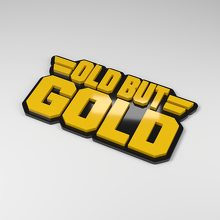 Old but Gold 3D Acrylic Car Badge_2