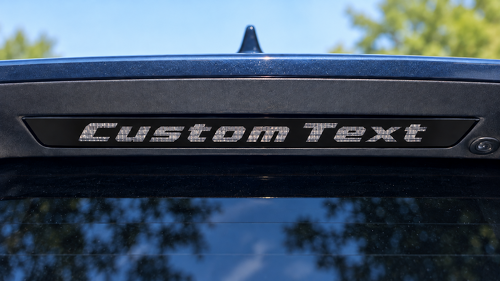 Custom Text Lettering Rear Window Vinyl Decal Sticker for Ford Explorer