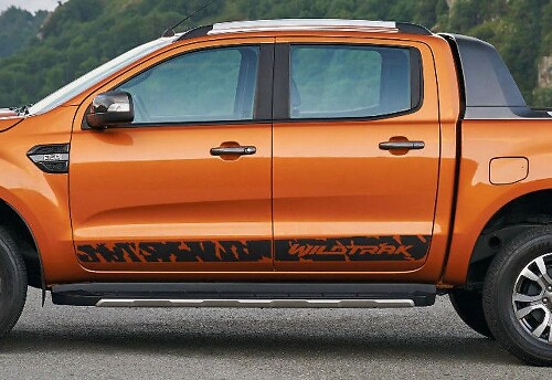 Ford Ranger Wildtrak wild side stripe graphics decal sticker