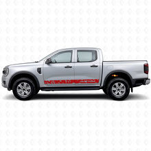 Distressed Side Stripe Vinyl Decal for Musclecar Ranger_3