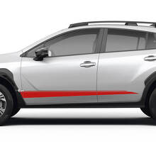 Double Side Stripes Vinyl Decal Kit for Subaru Crosstrek _2