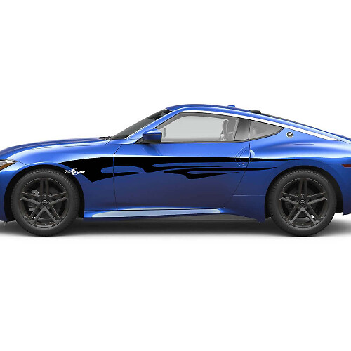 Abstrakt Tribal Sidografik Klistermärke Dekal 2 för Nissan Z