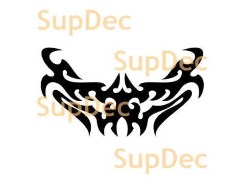 Abstract Tribal Pattern Vinyl Decal For Cars 