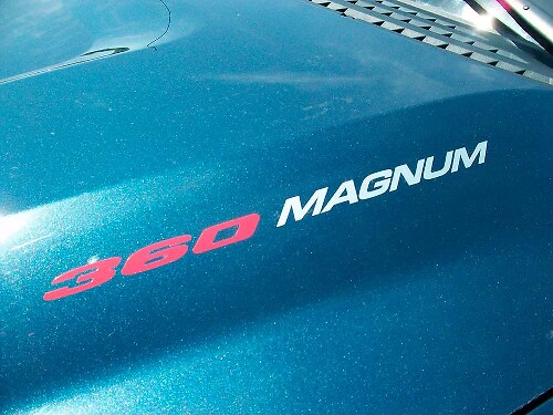 360 Magnum Hood Vinyl Decal Set for Dodge Ram