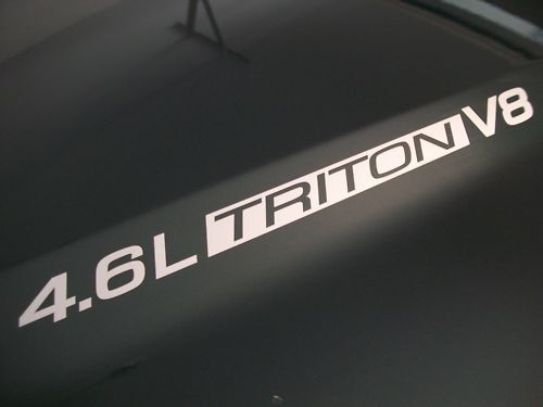 4.6L Triton V8 Ford F150 Hood Decals FX4 99 00 01 02 03 04 05 06 07 08 09 2010
