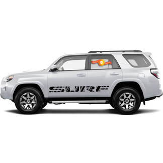 Toyota 4Runner Surf retro style graphics side stripe decal stickers