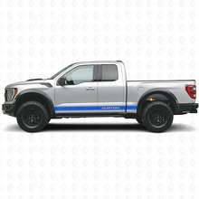 Custom Side Outline Stripes Vinyl Decal Kit for Musclecar truck_2
