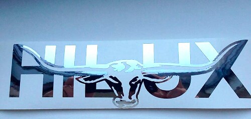 Longhorn Hilux Vinyl Decal for Toyota Hilux